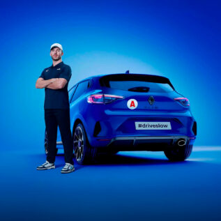 Renault Clio Safety Car Pierre Gasly