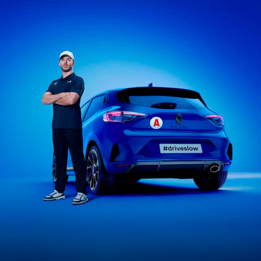 Renault Clio Safety Car Pierre Gasly